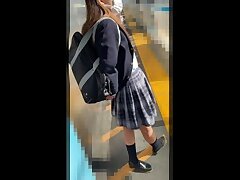 OTD119-1-4K Ruri Haruka's Tiny Dress Slips Off A Hot Night with Two Men!