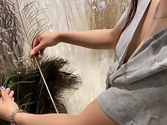 omise-003 Blonde Asian Goddess Satisfies Insatiable Cravings With Expert Mouth Skills