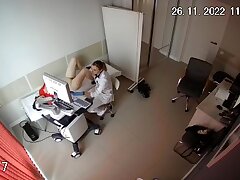 Gynecologic_ultrasonography_104 Rinko's Expert Skills Shaved Sensation Thrills Unveiled in Part 5!