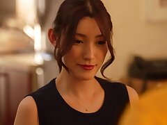 SAME-047 Sizzling Asian Passion Explosive Blowjob & Sticky Facial Finale