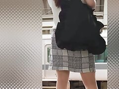 517-1 Adorable Asian Girl Shows Off Small Boobs While Delivering Hot Blowjob