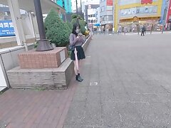 20221025 Asian Babe in Pantyhose Gets Intense Oral and Hand Pleasure