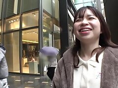 200GANA-2887 Japanese Star Discovers Bliss with Giant Vibrating Toy