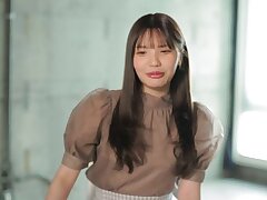 SONE-489 Japanese Babe With Small Tits Enjoyed Rough Doggy Sex