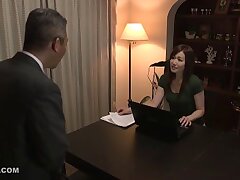 JUY-038 Ryoko's Car Ride Sexy Tit Show & Steamy Fun Under the Sunroof