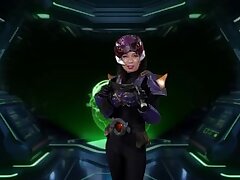 ZEPE93_01 Sizzling Brunette Craves Hard Cock, Licks Balls with Wild Passion