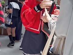 KFC_A_student_in_a_short_skirt Sultry Secretary's Office Seduction Forbidden Pleasures Unleashed